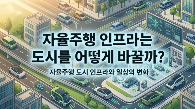2억 5천만 달러가 향한 곳, 자율주행 인프라는 도시를 어떻게 바꿀까