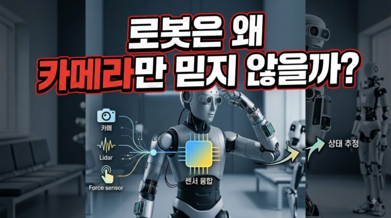 로봇은 왜 카메라만 믿지 않을까? 센서 융합의 원리와 선택 기준