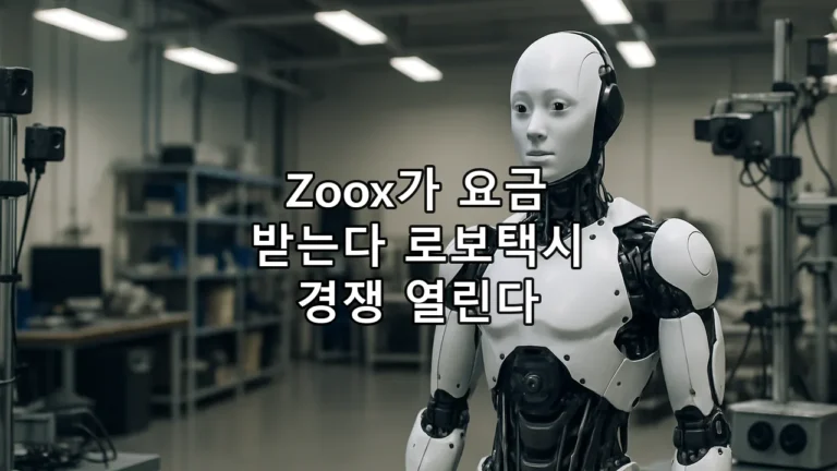 Zoox 유료 로보택시 시작, 5,000대 승인으로 Waymo 경쟁 흔드나